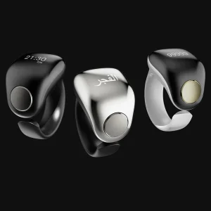 Smart Electronic Counter Ring – Digital Tasbih Zikr Ring