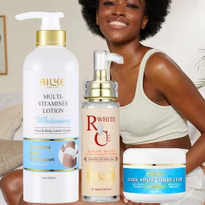 Multi-Vitamin Lightening Skin Care Kit – Brighten, Hydrate & Rejuvenate Your Skin Naturally
