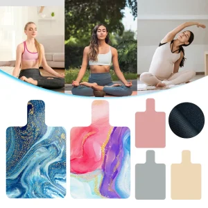 Pilates Suede Yoga Mat – Non-Slip, Eco-Friendly Natural Rubber Base