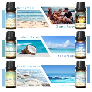 6 PCS Pure Essential Oils Set – Relaxation, Aromatherapy & Home Spa