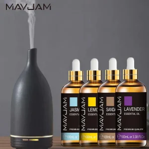 100ml Pure Essential Oil – 48 Fragrance Options | Aromatherapy, Diffuser & DIY Use