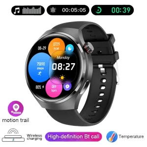 Zmoofit 1.43" Smart Watch | Bluetooth 5.0 | Heart Rate & Blood Oxygen Monitor