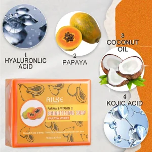 Organic Papaya Soap – Naturally Brighten & Moisturize Your Skin
