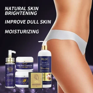 Glutathione & Vitamin C Skin Care Set – Brighten, Even & Nourish Your Complexion